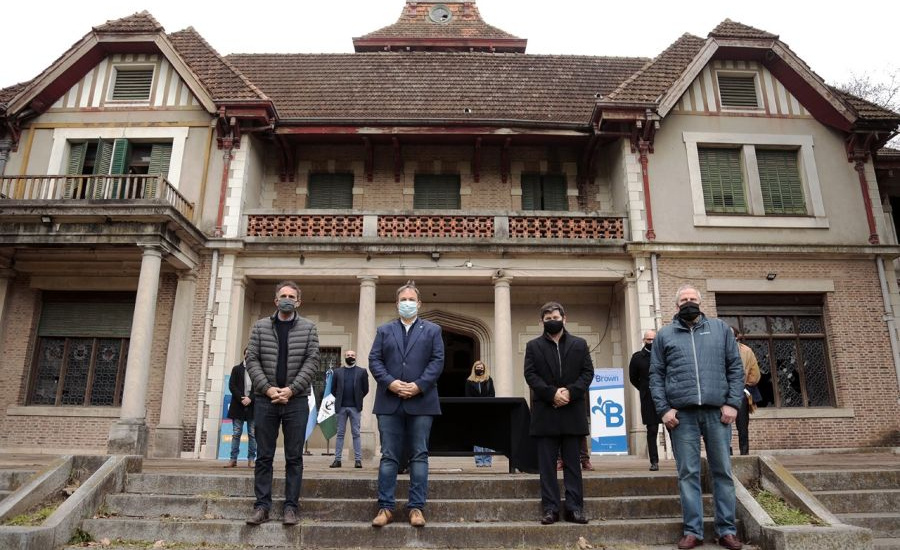 Cascallares y Katopodis firmaron convenio: arrancan las obras de la Universidad
